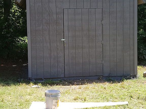 Large storage shed 