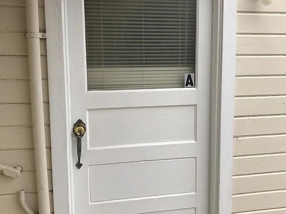 Unit A Door (located on the backside of the Main House. Below street level).