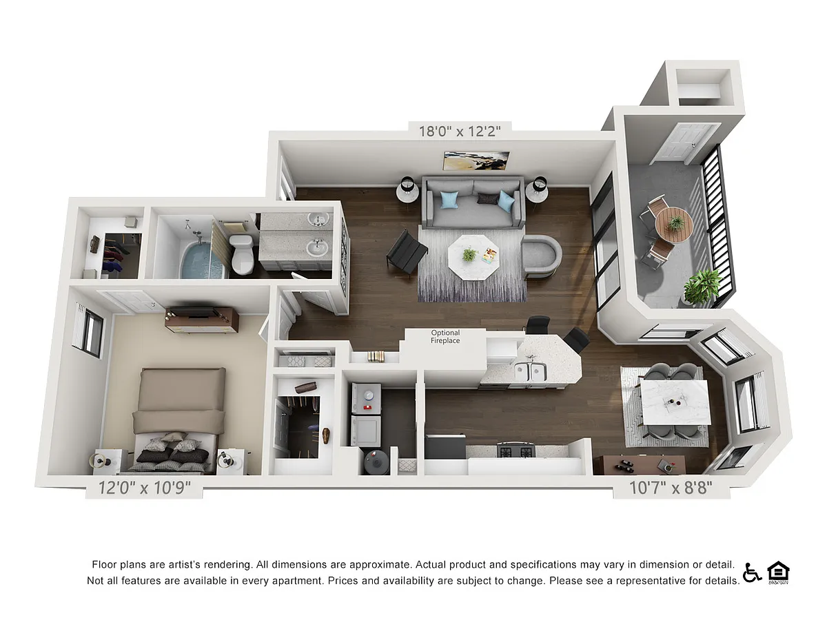 Floor plan The Goodwin