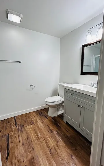 Basement bathroom