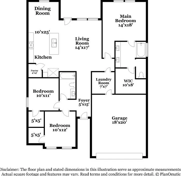 3 bed, 2.0 bath, 1457 sqft, $2,215 — Photo 2