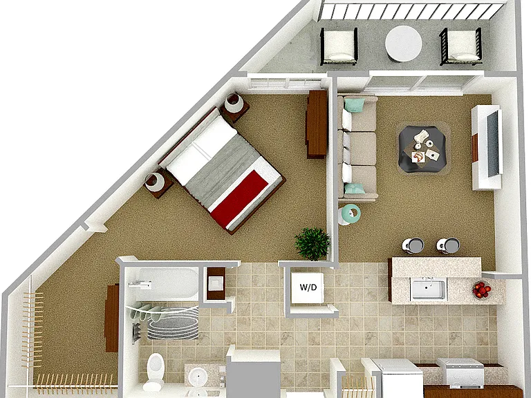 The Marquis | 1 Bedroom | 1 Bathroom