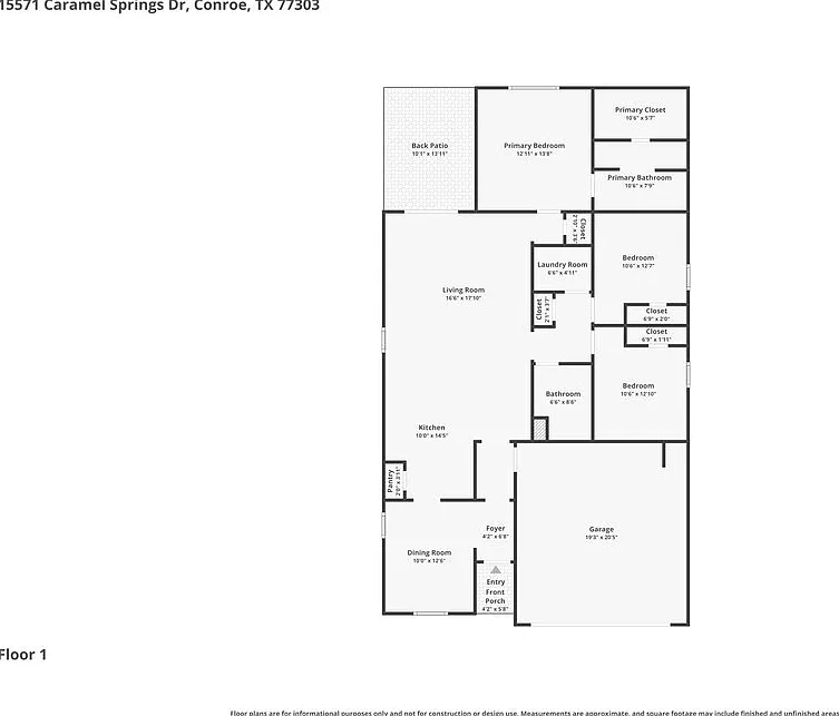 3 bed, 2.0 bath, 1552 sqft, $1,650 — Photo 2