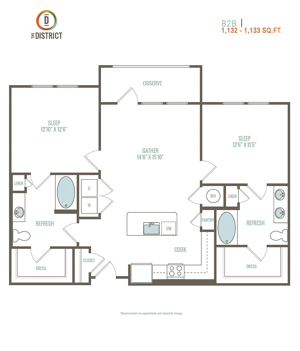 Floor plan B2B