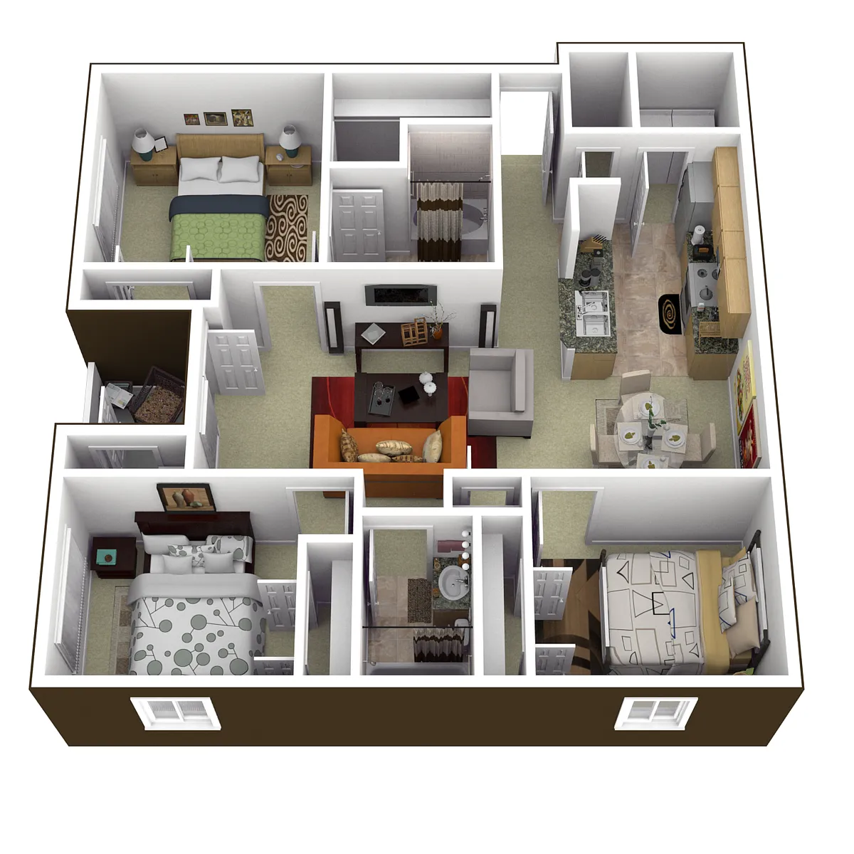 Floor plan The Berkeley