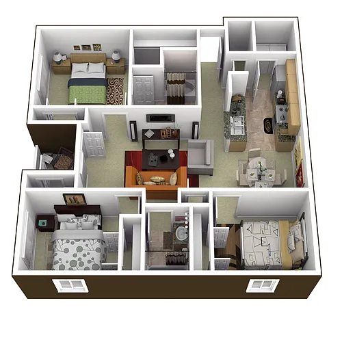 Floor plan The Berkeley