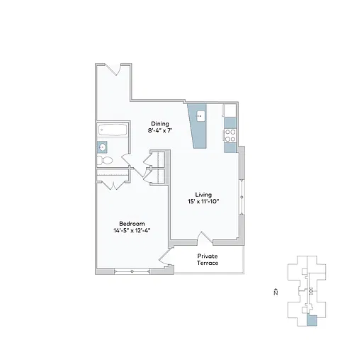 Floor plan fron1Pe