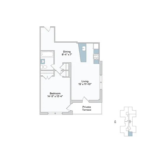 Floor plan fron1Pe