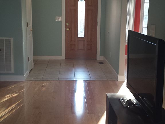 Front door from living room