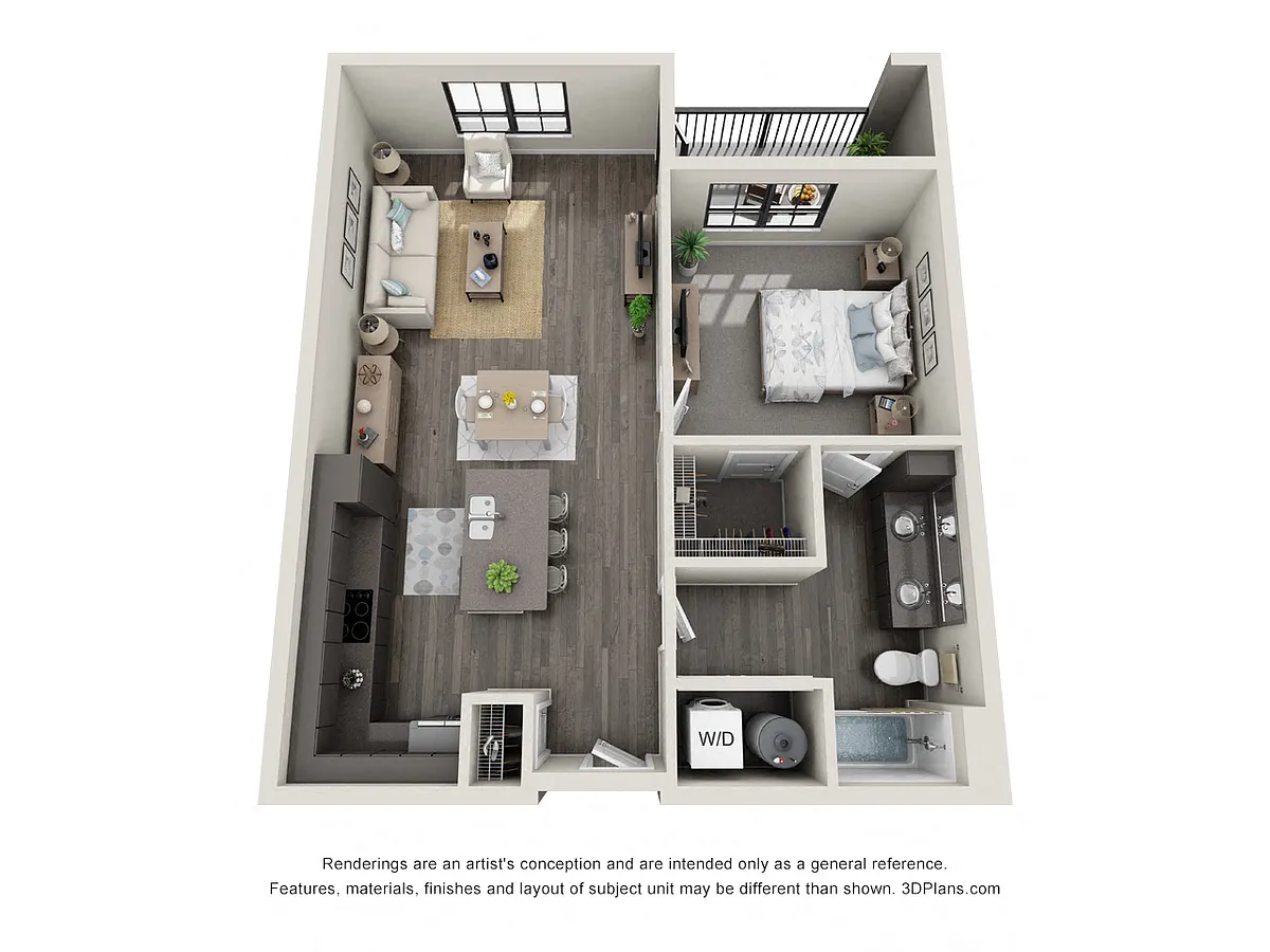 Floor plan 1B2