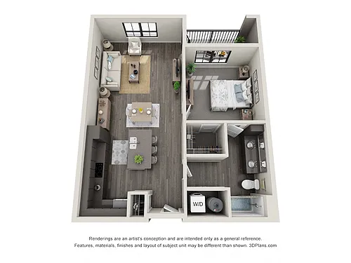 Floor plan 1B2