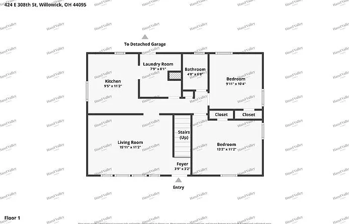 4 bed, 1.0 bath, 1061 sqft, $1,750 — Photo 3