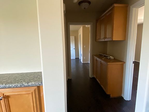 Hallway with storage