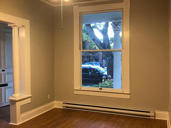 Living room without furniture