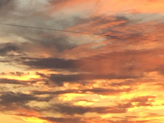 sunsets like this from the porch most every night