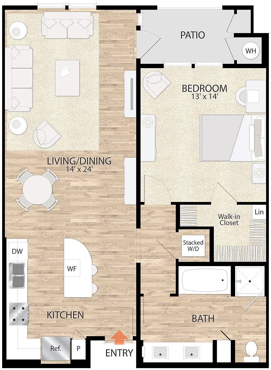 Floor plan Plan C
