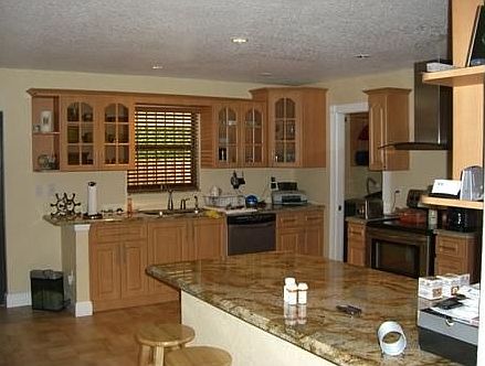 spacious kitchen