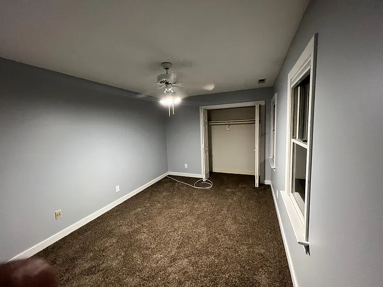 Bedroom 2 looking at closet