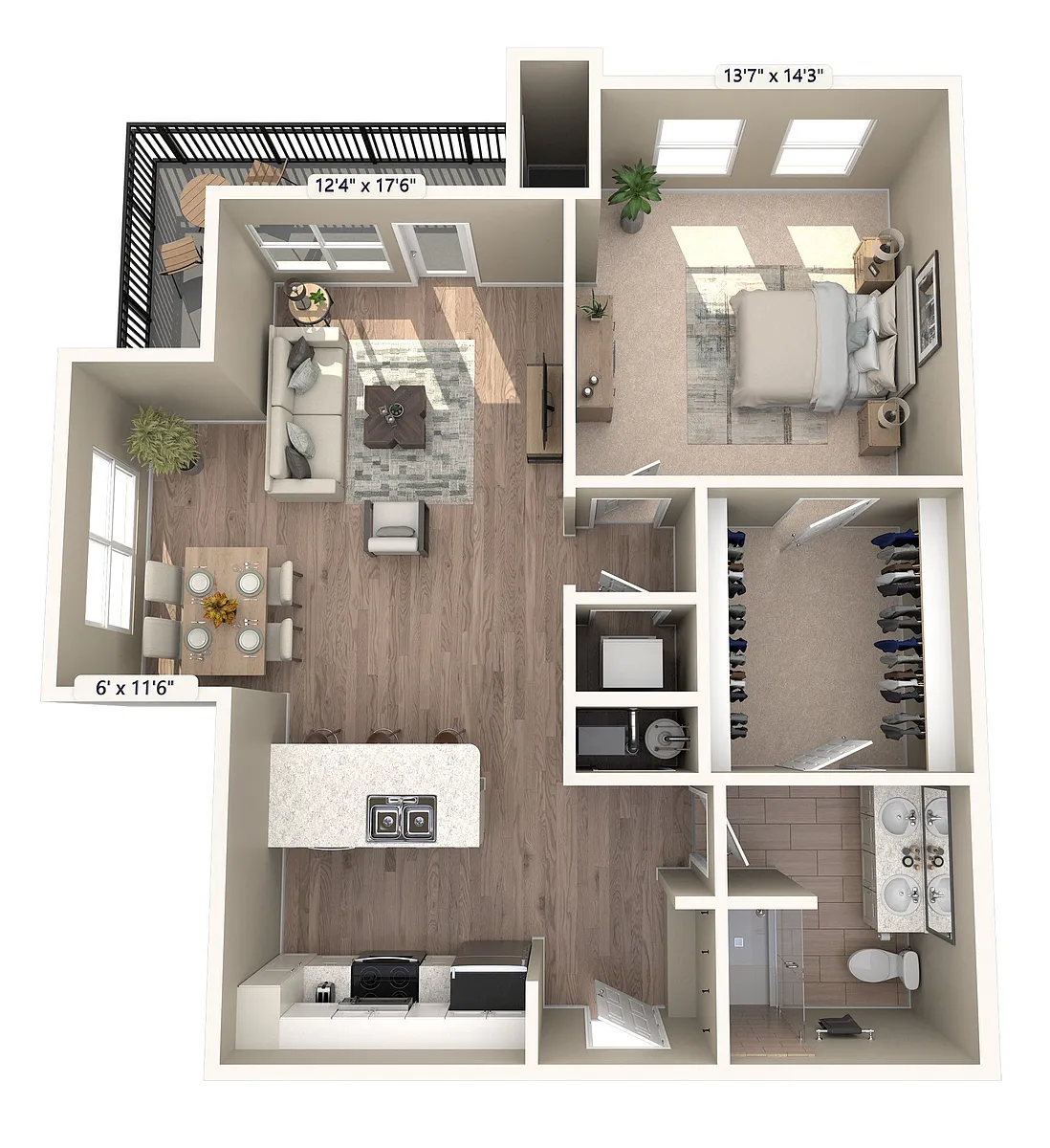 Floor plan The Haven