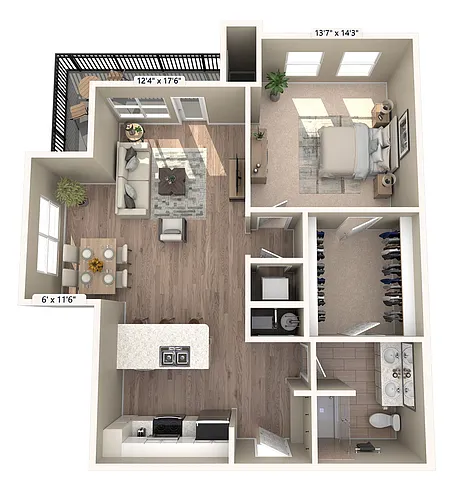 Floor plan The Haven
