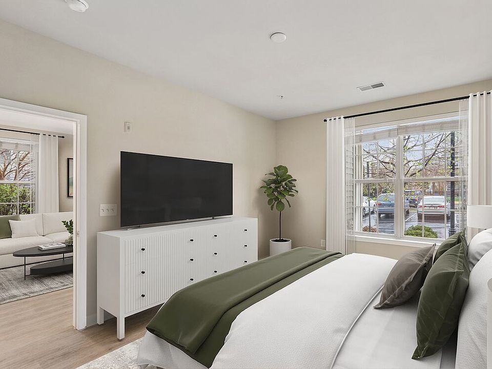 Renovated Package I bedroom with updated hard surface flooring