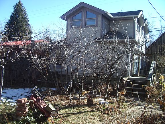 Garage, winter, 2nd story studio