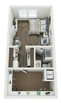 Floor plan Ravenwood Efficiency
