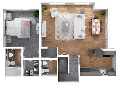 Floor plan Rockefeller