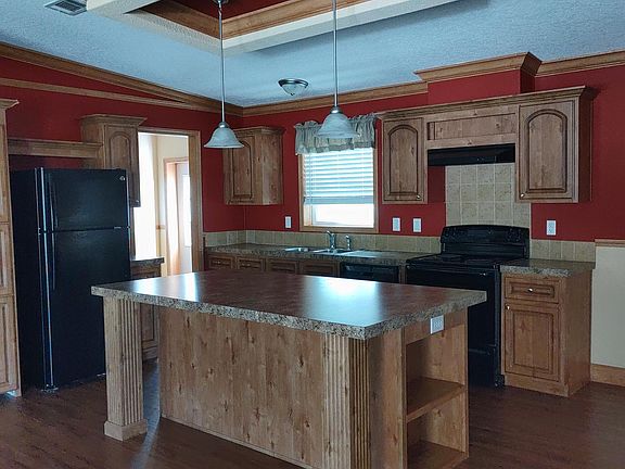 Kitchen with island