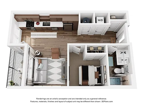 Floor plan Wave