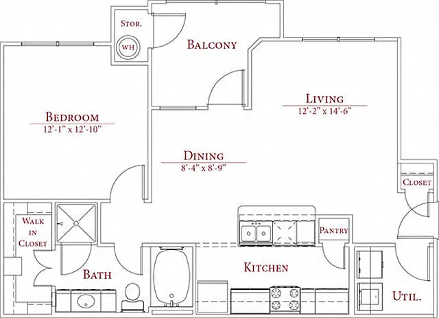 Floor plan A2