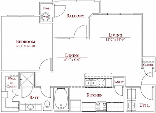 Floor plan A2