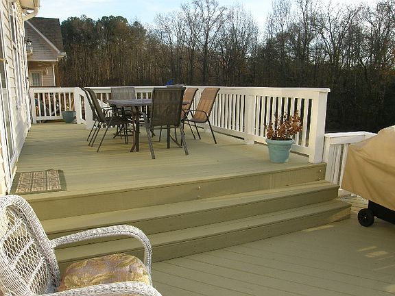 TWO LEVEL DECK!