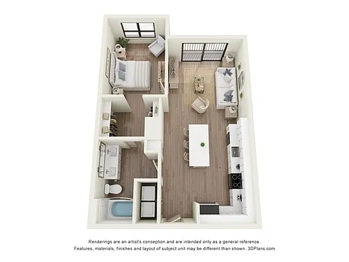 Floor plan A1-B