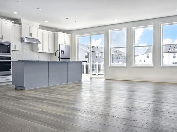Family Room and Kitchen