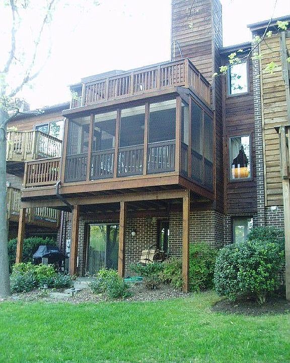 Two decks   patio