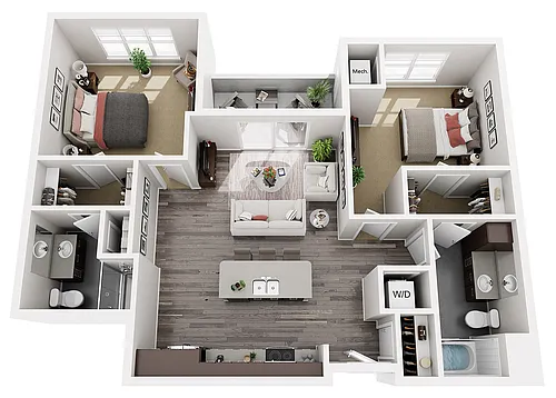 Floor plan D2