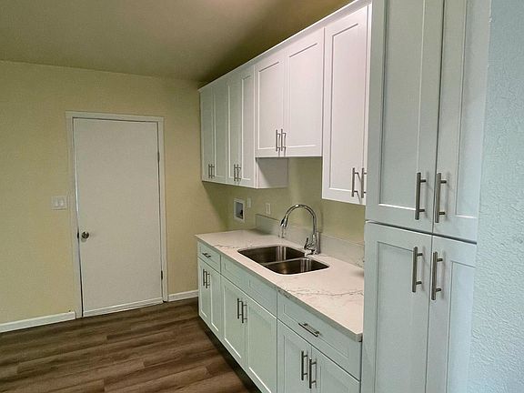 Large countertop around Sink and Kitchen Pantry for Storage