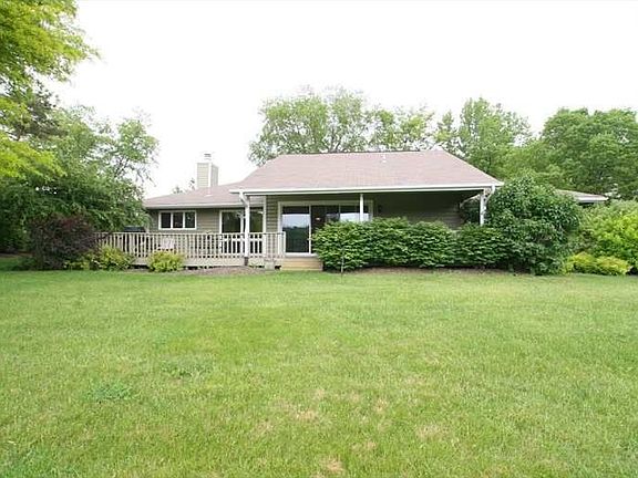 Back view of home