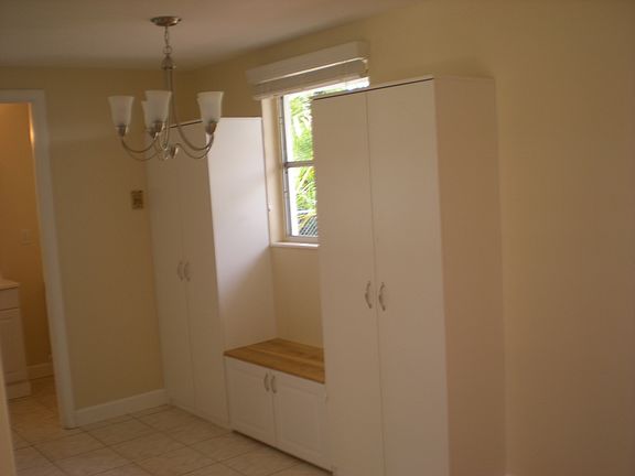 Double Pantry with bench
