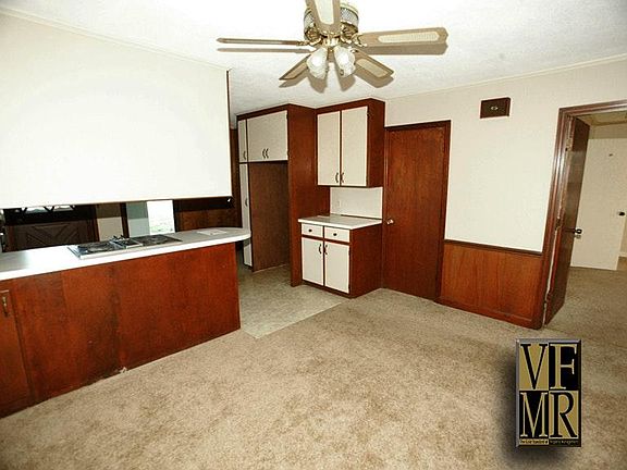 Den with Bar, Bedroom + in background