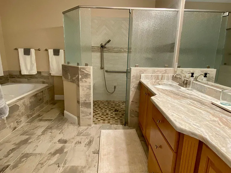 Master bathroom