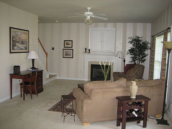 Family Room is open to breakfast nook and kitchen