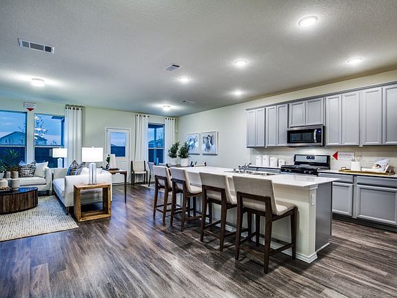 Open concept throughout main living areas