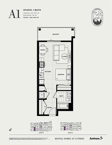 Floor plan 410