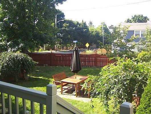 Looking off the deck