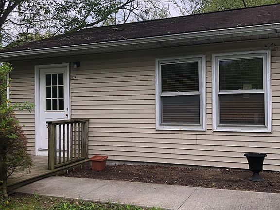 Front entrance/front windows living room