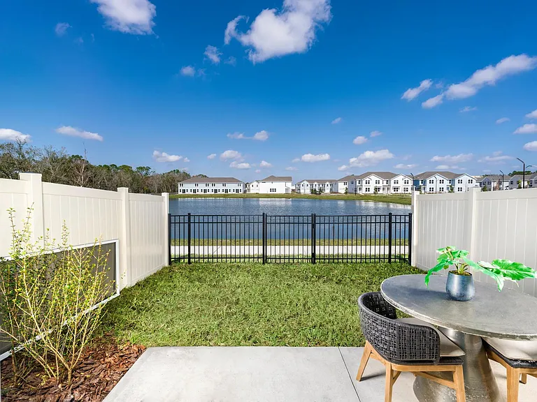 Enjoy stunning views right from your gated backyard.