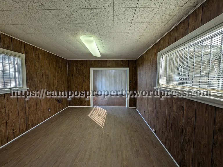 Custom, large office attached to bedroom.