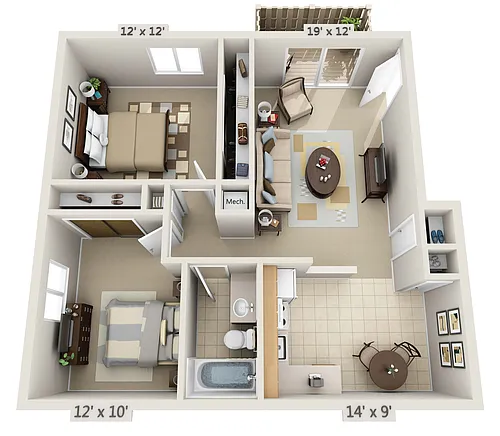 Floor plan Chardonnay